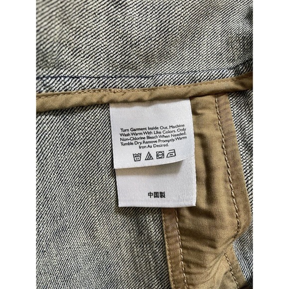 Eddie Bauer Women’s Blue Denim 4 Pockets Jacket Size Large EUC - Picture 11 of 11